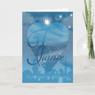 Fiance - Carte Jour de l'Aïd - Joyeux Aïd
