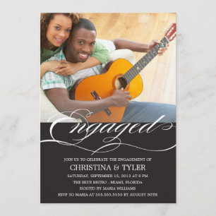 FIANCÉ! INVITATION DU PARTI ENGAGEMENT