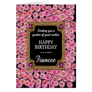 Fiancée Anniversaire Rose Daisées