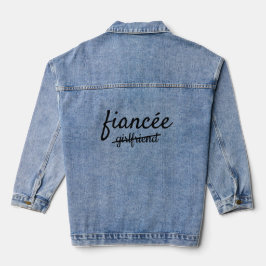 Fiancée Denim Jacket black Jeansjacke
