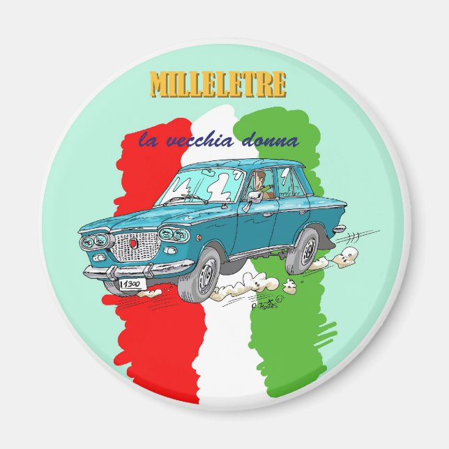 Fiat 1300 magnet (Vorne)