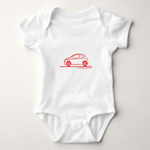 Fiat 500 Cinquecento Baby Strampler