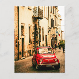 Fiat 500, Cinquecento, Italien Postkarte