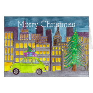 Fiat 500 dans la ville personnalisable