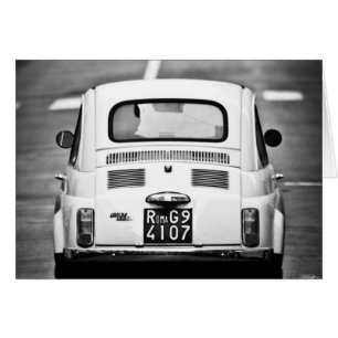 Fiat 500 in Rom, Italien