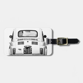 Fiat 500 in Rom, Italien Gepäckanhänger