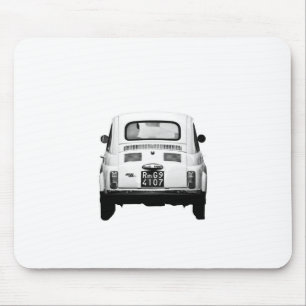 Fiat 500 in Rom, Italien Mousepad