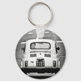 Fiat 500 in Rom Schlüsselanhänger