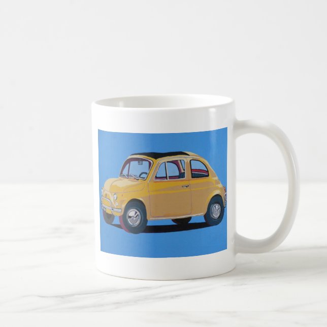 Fiat 500 kaffeetasse (Rechts)