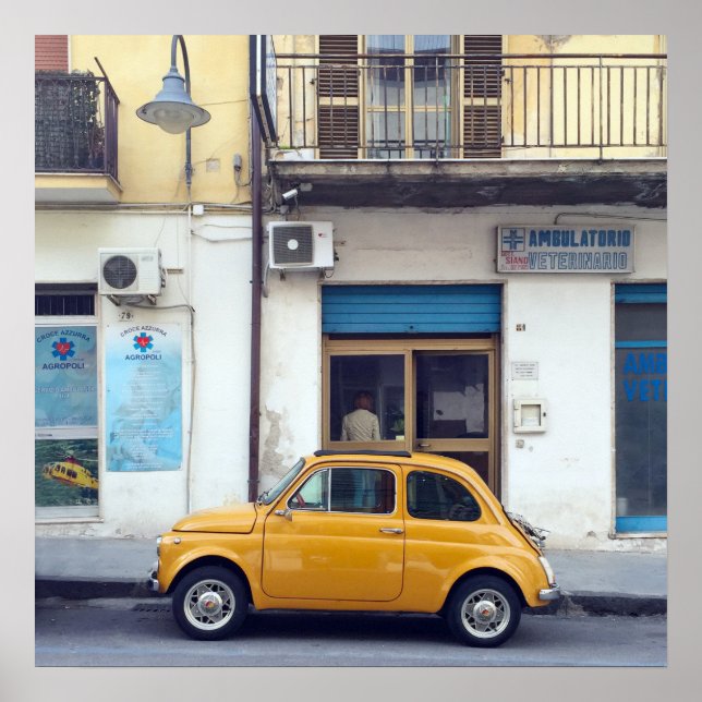 Fiat 500 poster (Vorne)