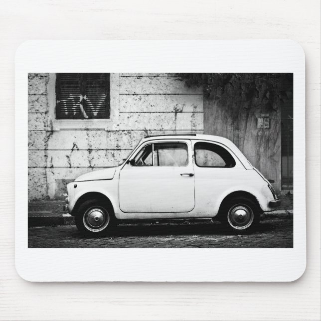 Fiat 500 Rom Mousepad (Vorne)