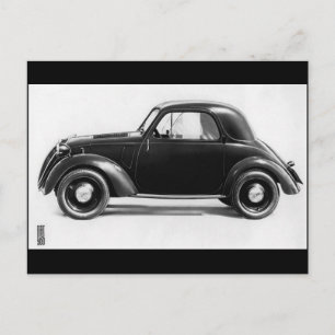 Fiat 500 Topolino Postkarte