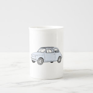 Fiat 500 Topolino Prozellantasse