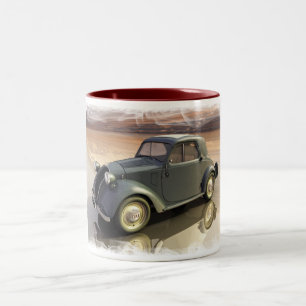 Fiat 500 Topolino topolino Zweifarbige Tasse