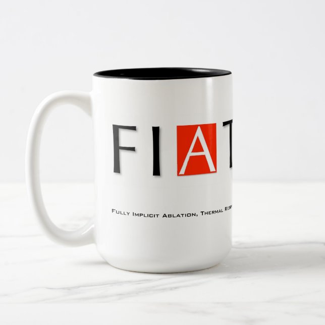 FIATS-TASSE ZWEIFARBIGE TASSE (Links)