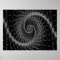 Fibonacci Black, Poster