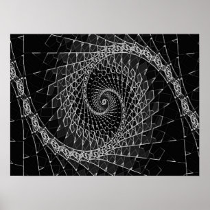 Fibonacci Black, Poster