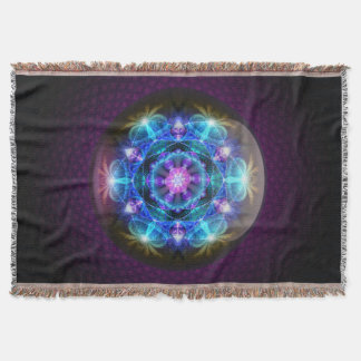 Fibonacci-BlumeMandala Blanky Decke