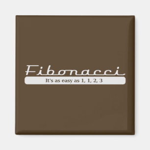 Fibonacci... Es ist so einfach wie 1, 1, 2, 3 Magnet