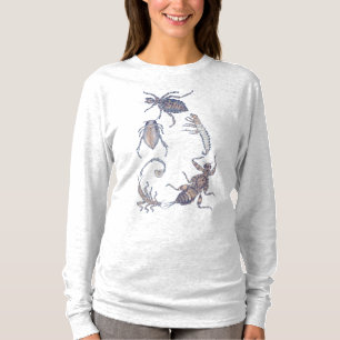 Fibonacci Frischwasser-Bug-Spirale T-Shirt