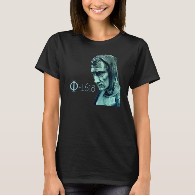 Fibonacci mathematische Symbole Göttliche Proporti T-Shirt (Vorderseite)
