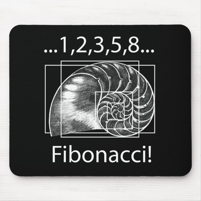 Fibonacci Mousepad (Vorne)