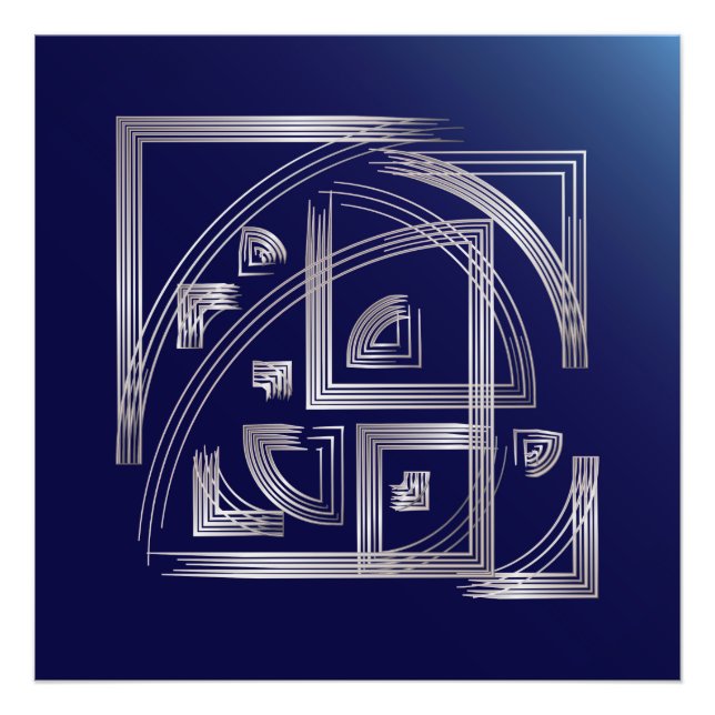 Fibonacci-Puzzle Fotodruck (Vorne)