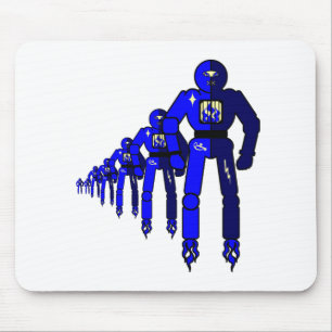 Fibonacci Robots Mousepad