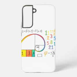 Fibonacci Sequence Spiral Samsung Case Samsung Galaxy Hülle