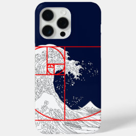 Fibonacci-Sequenz und die große Welle Case-Mate iPhone Hülle