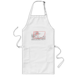 Fibonacci-Sequenz und die große Welle Lange Schürze