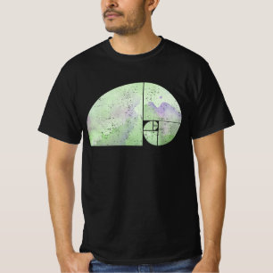 Fibonacci SpiralElefant - Goldenes Verhältnis 3 T-Shirt