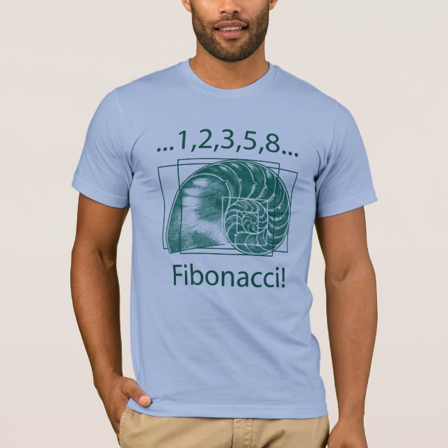 Fibonacci T Shirt (Vorderseite)