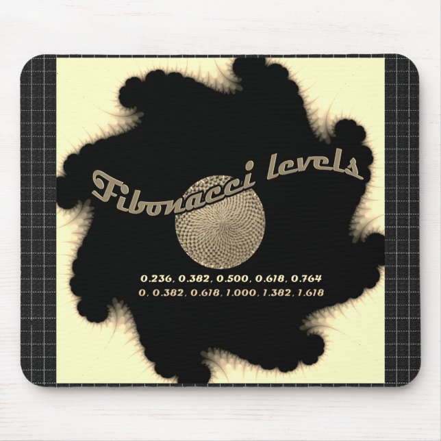 Fibonacci-Zahlen für Händler Mousepad (Vorne)