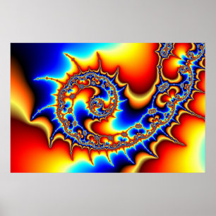 Fibonaccispikeral Poster