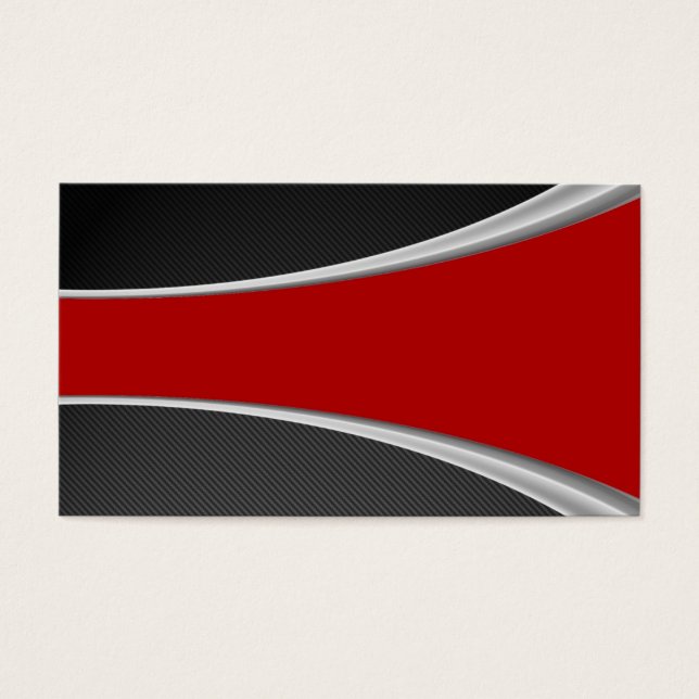 Fibre de carbone et rouge (Devant)