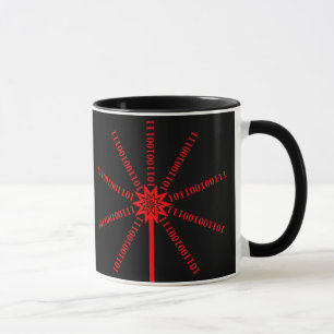 Fibre Optic Data Burst Tasse