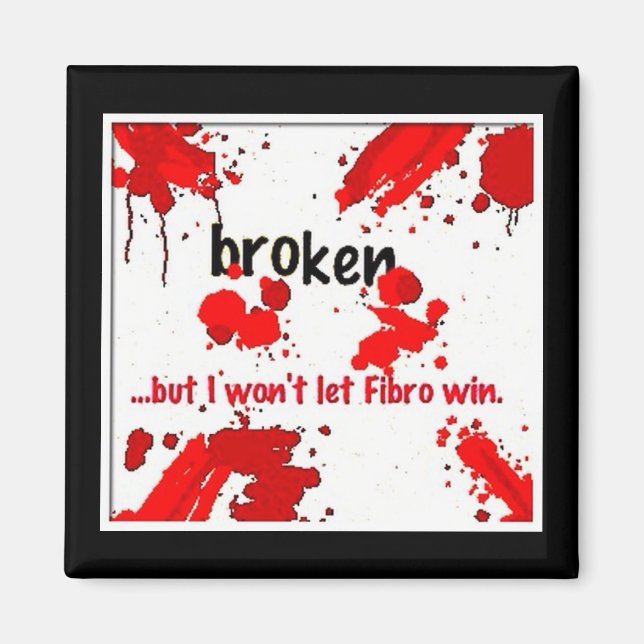 Fibro cassé logo= aimant (Devant)
