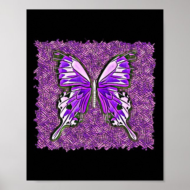 Fibro Lupus Glaskugeln Kunst-Spoonie Poster (Vorne)