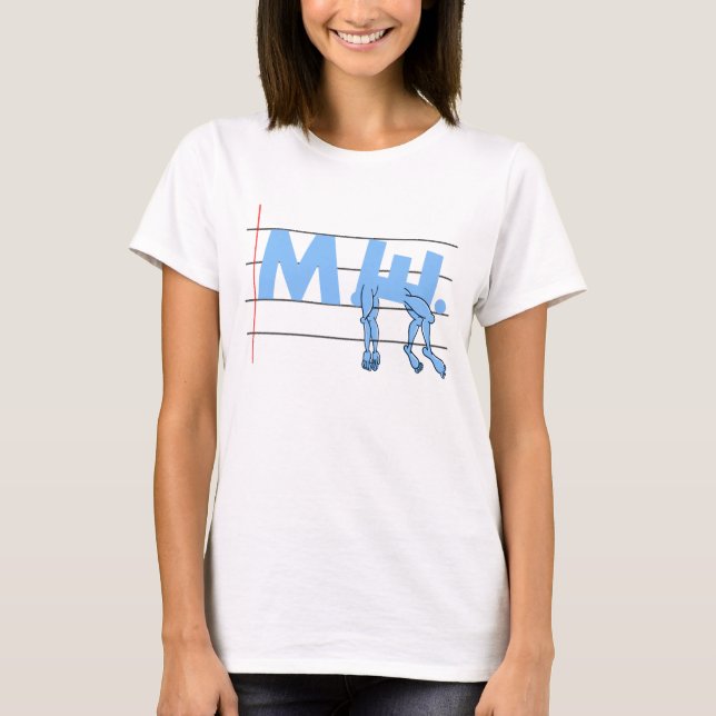 Fibro MIR. CFS-Bewusstsein T-Shirt (Vorderseite)