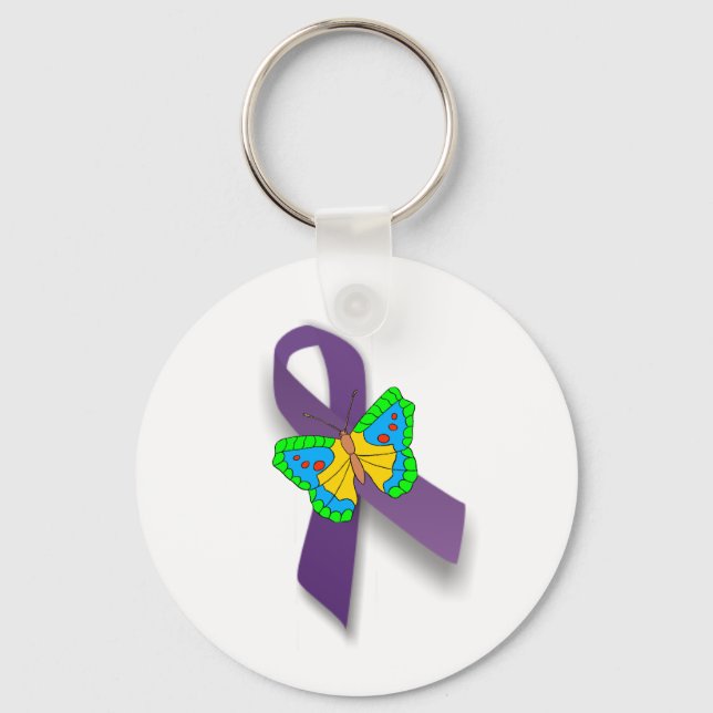 Fibro Ribbon Schlüsselanhänger (Vorderseite)