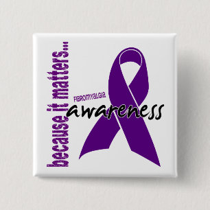Fibromyalgia-Bewusstsein Button