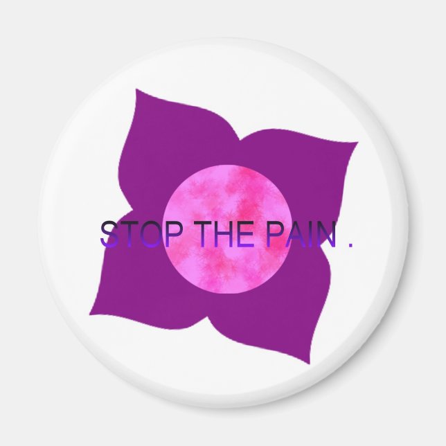 FIBROMYALGIA-BEWUSSTSEIN MAGNET (Vorne)