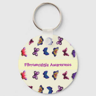 Fibromyalgia-Bewusstseins-Schlüsselanhänger Schlüsselanhänger