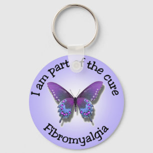 Fibromyalgia-Bewusstseins-Schlüsselanhänger Schlüsselanhänger