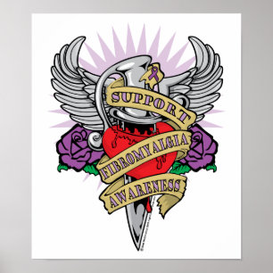 Fibromyalgia-Dolch Poster