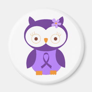 Fibromyalgia-Eule Magnet