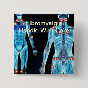 Fibromyalgia - Griff sorgfältig Button