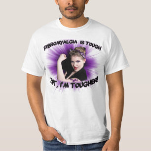 Fibromyalgia ist stark, aber, ich bin stärker! T-Shirt