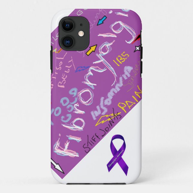Fibromyalgia-Symptome Case-Mate iPhone Hülle (Rückseite)
